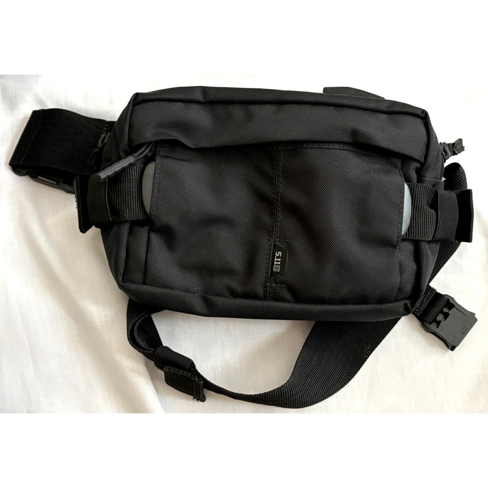 5.11 LV6 2.0 Crossbody Bag Waist Pouch 3L Tactical Utility Bag CCW in Black